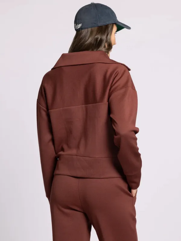 Cora Pullover - Cherrywood