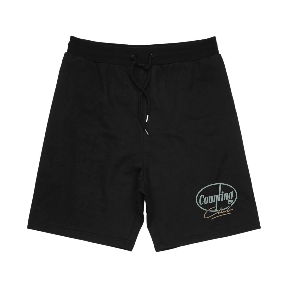 Counting Club Private Membership Embroidered Shorts