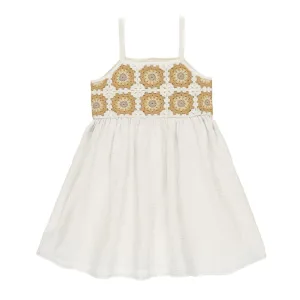 Crochet Sundress || Marigold Daisy