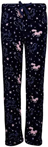dELiAs Girls' Fleece Pajama Pants - 2 Pack