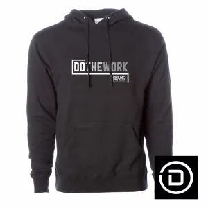 DelMoSports Fleece Hoody -Black- Do The Work