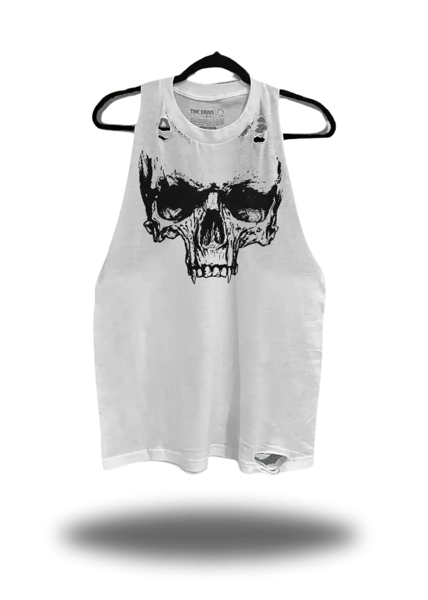DESTRUCTION STRINGER TANK TOP*WHITE*
