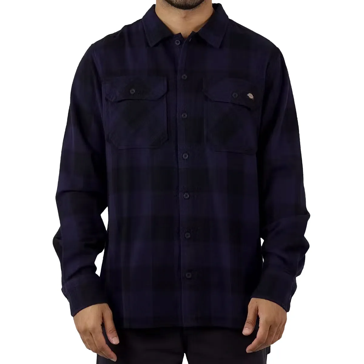 Dickies - Sacremento Flannel Shirt Navy