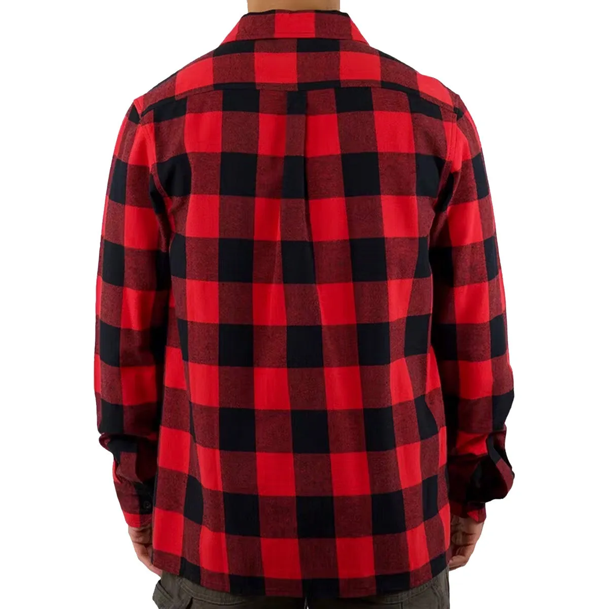 Dickies - Sacremento Flannel Shirt Red