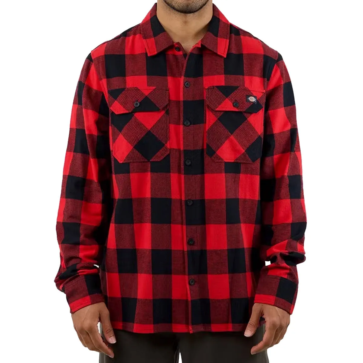 Dickies - Sacremento Flannel Shirt Red