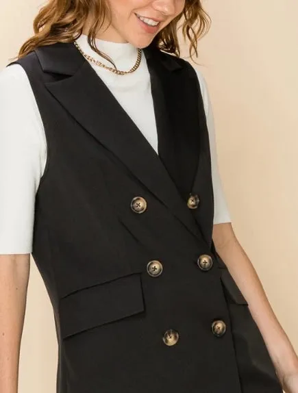 Double Breasted Vest