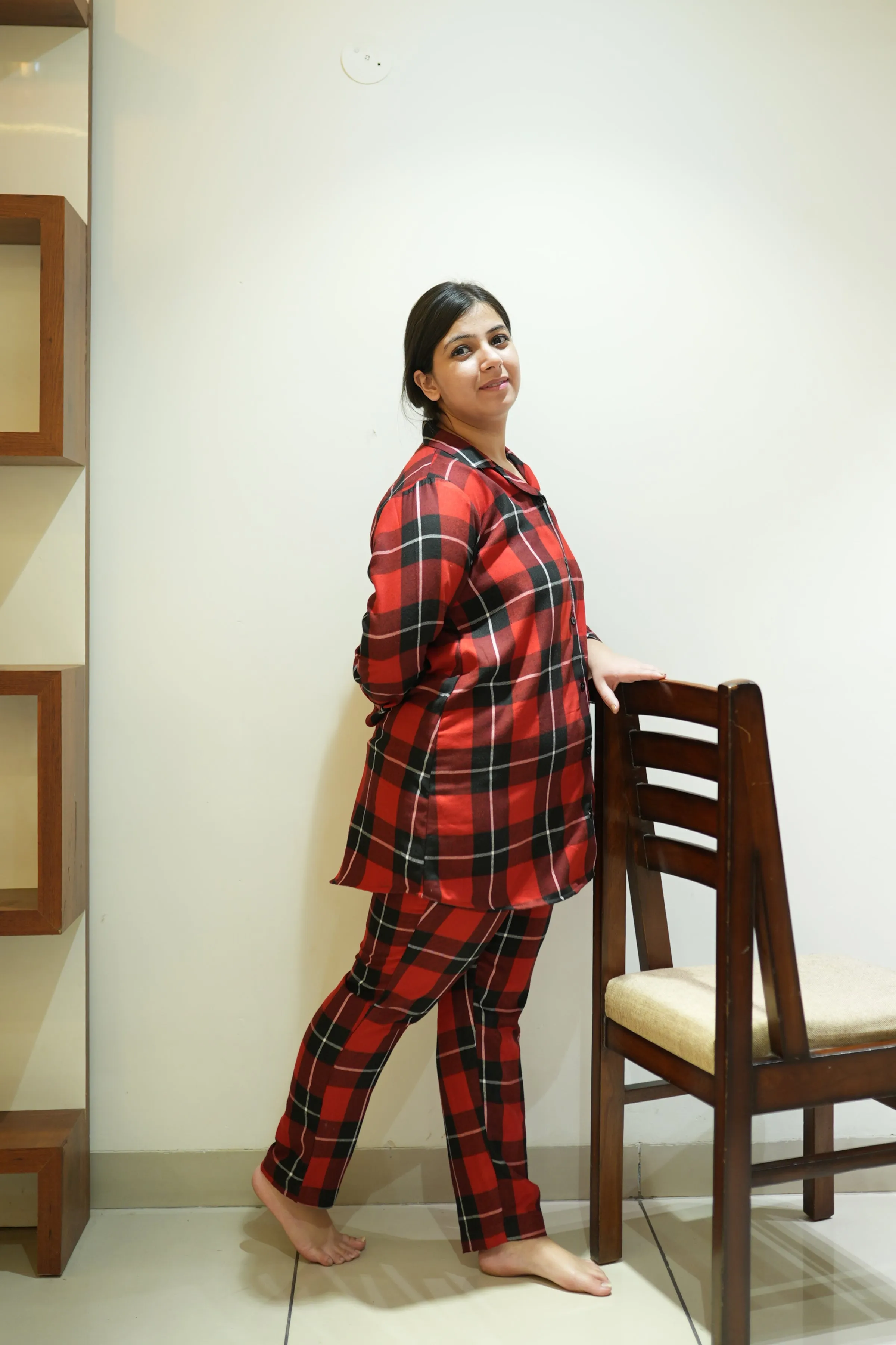 Dreamy Duo Woollen Night Suit