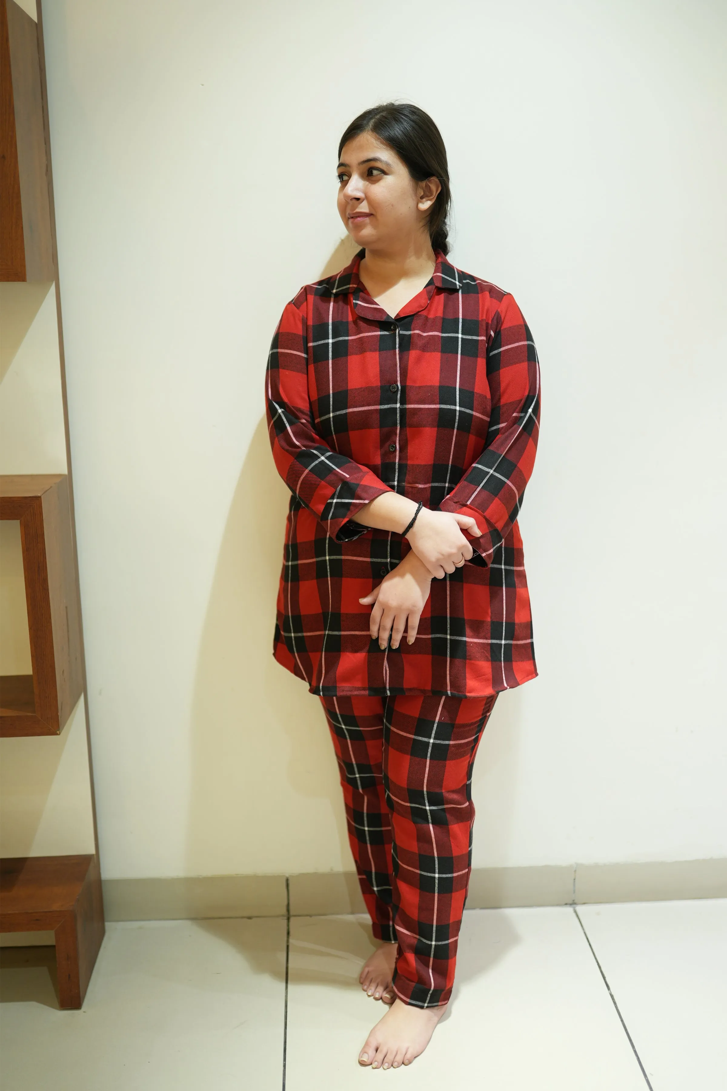 Dreamy Duo Woollen Night Suit