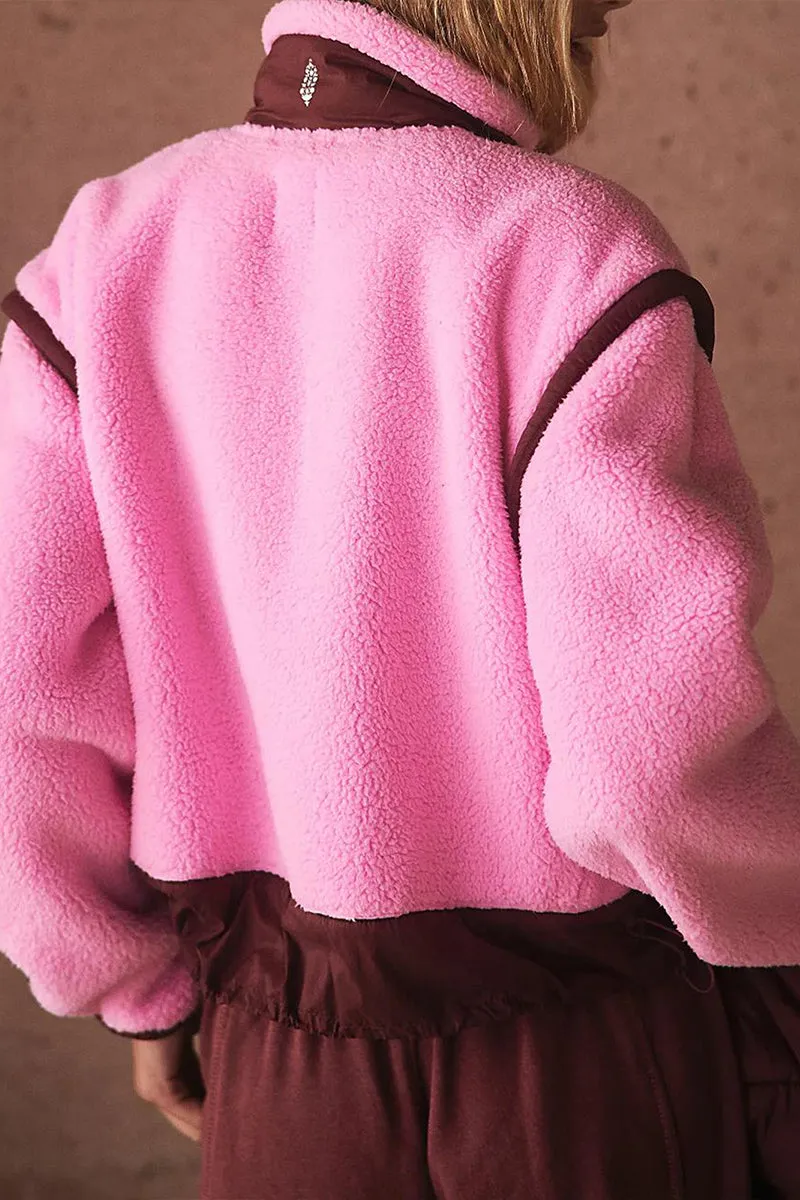 DS3214 Fleece Zip Up Jacket Outerwear