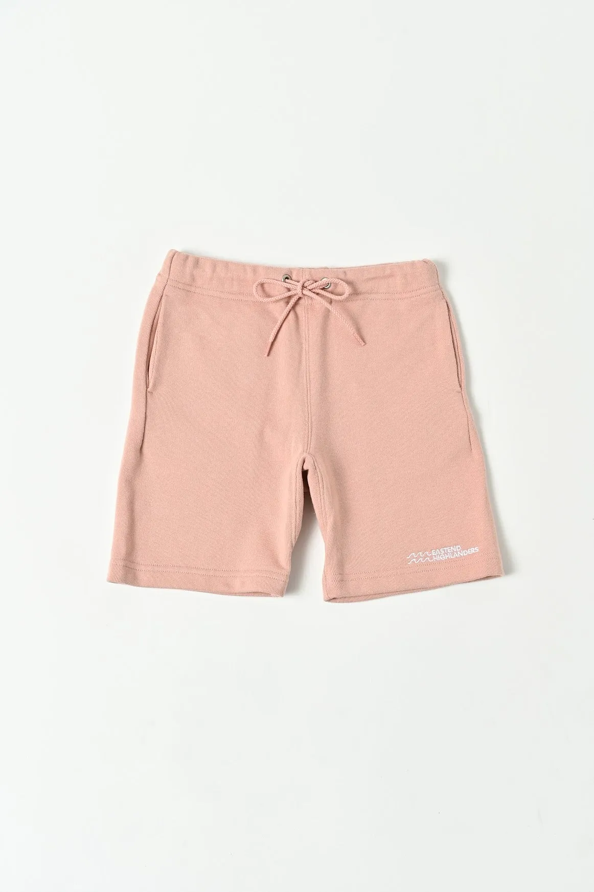 East End Highlander Sweat Shorts - Salmon Pink- 110cm Last One