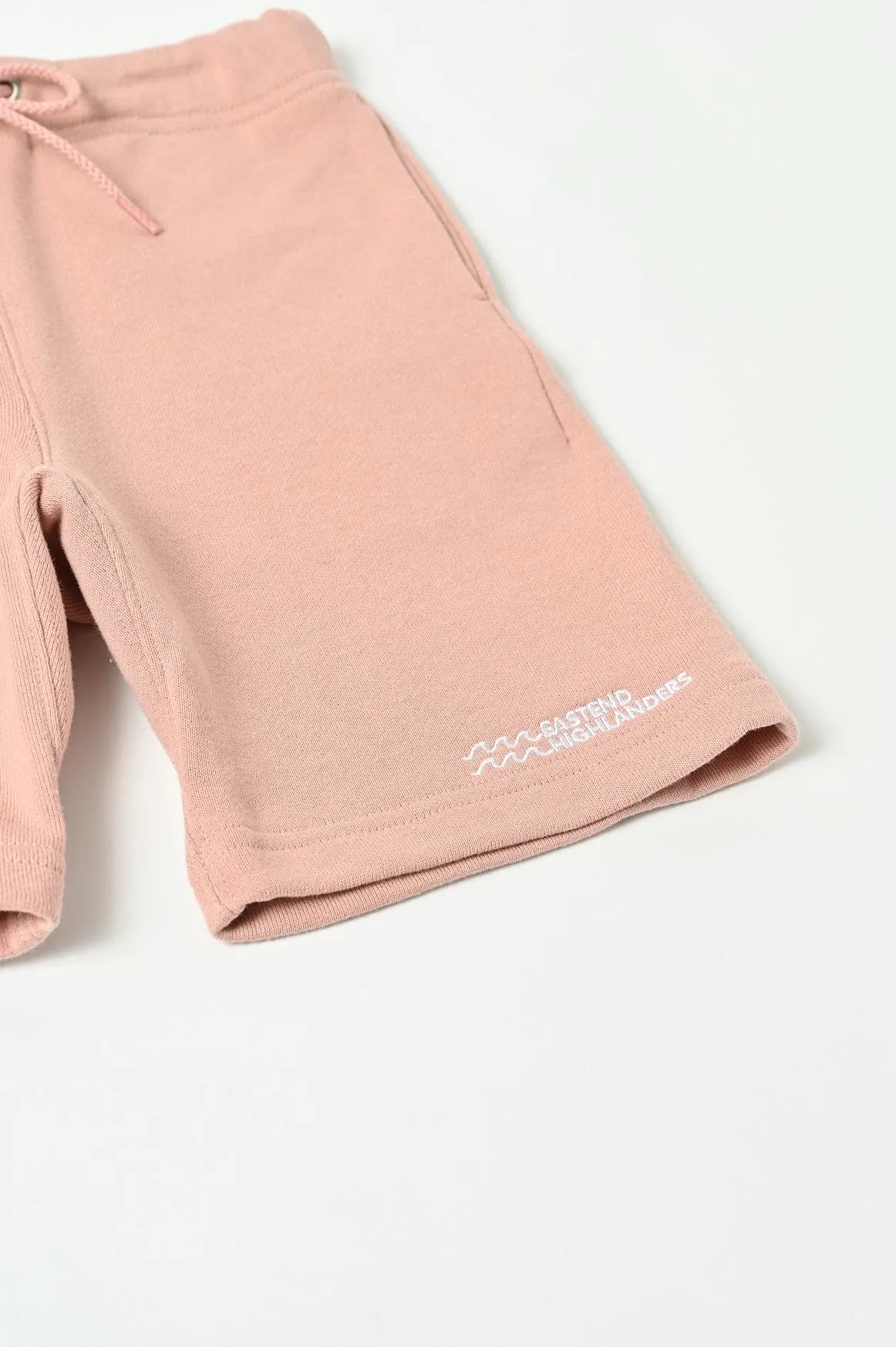 East End Highlander Sweat Shorts - Salmon Pink- 110cm Last One