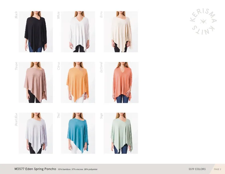 Eden Spring Poncho