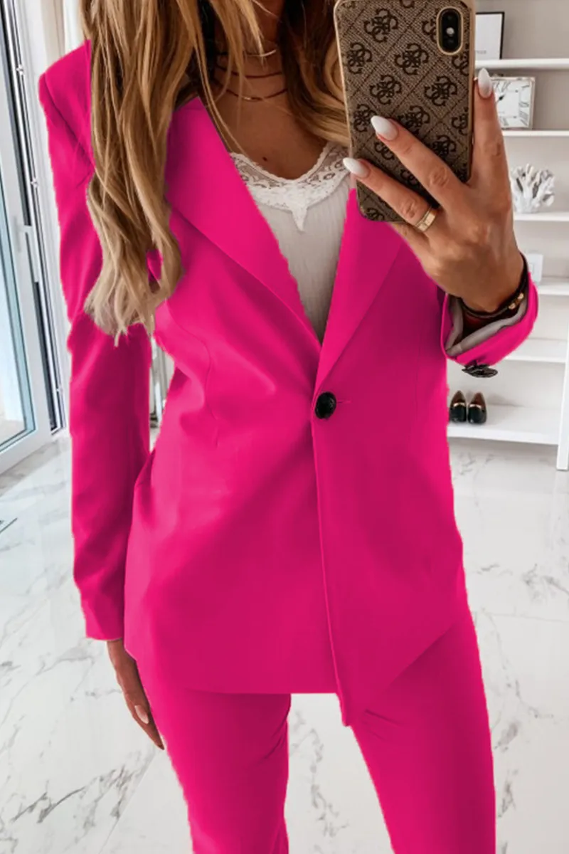 Elegant Solid Buttons Turn-back Collar Outerwear(10 Colors)