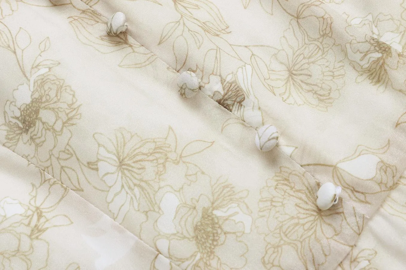 Elegant Women's Sundress with Full Floral Design