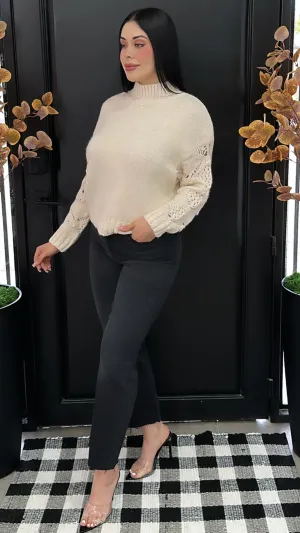 ELIAS CREAM SWEATER