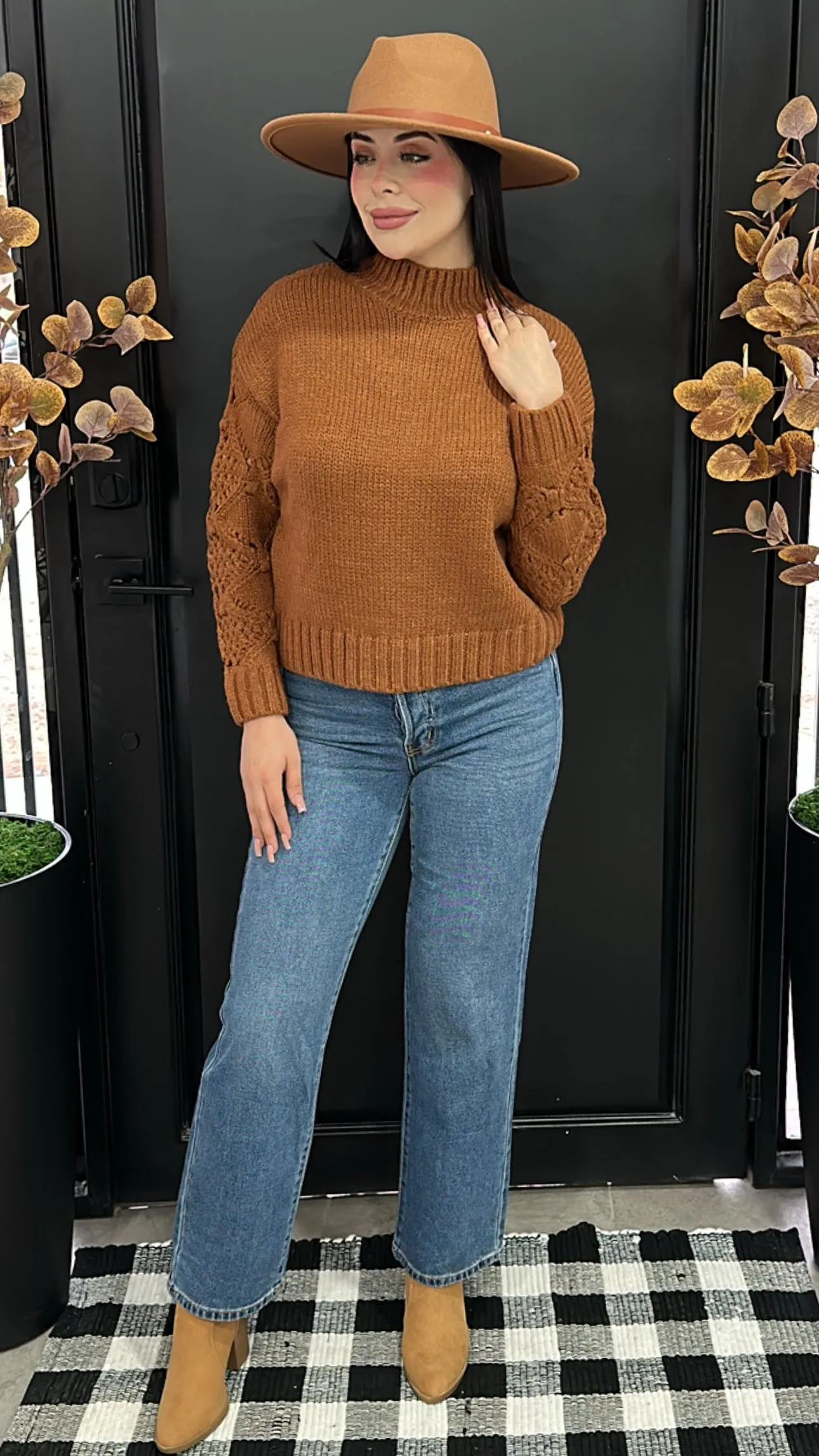 ELIAS  TOFFEE SWEATER