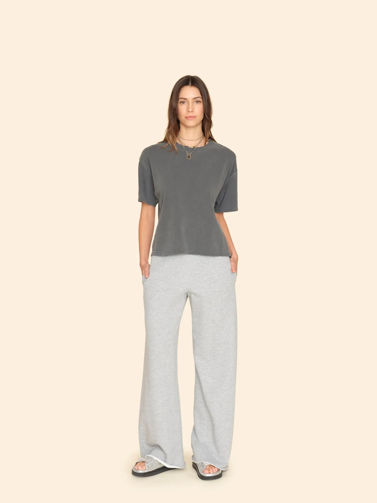 Emmette Sweatpant - Heather Grey