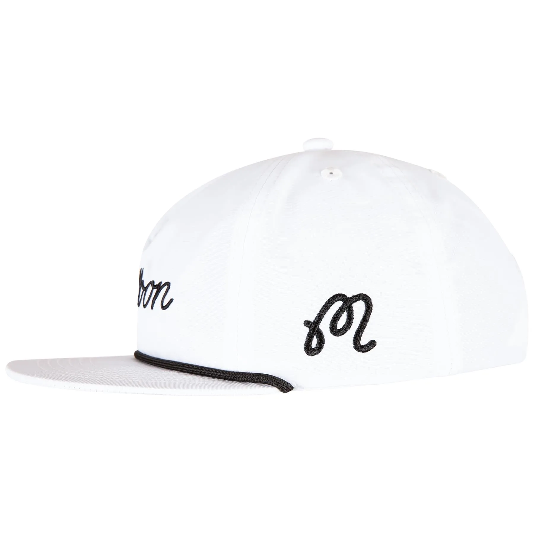 Evergreen Nylon Rope Hat White