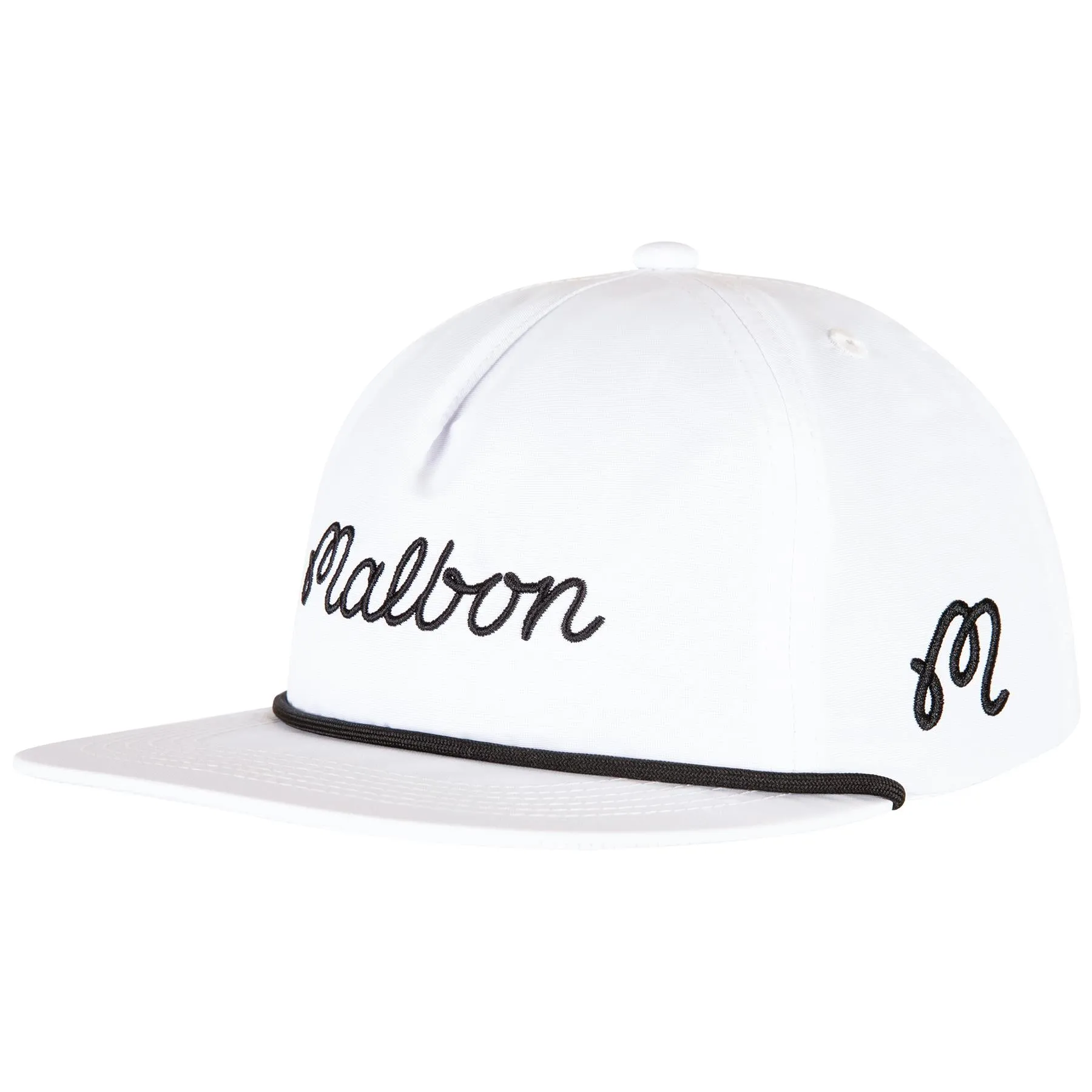 Evergreen Nylon Rope Hat White