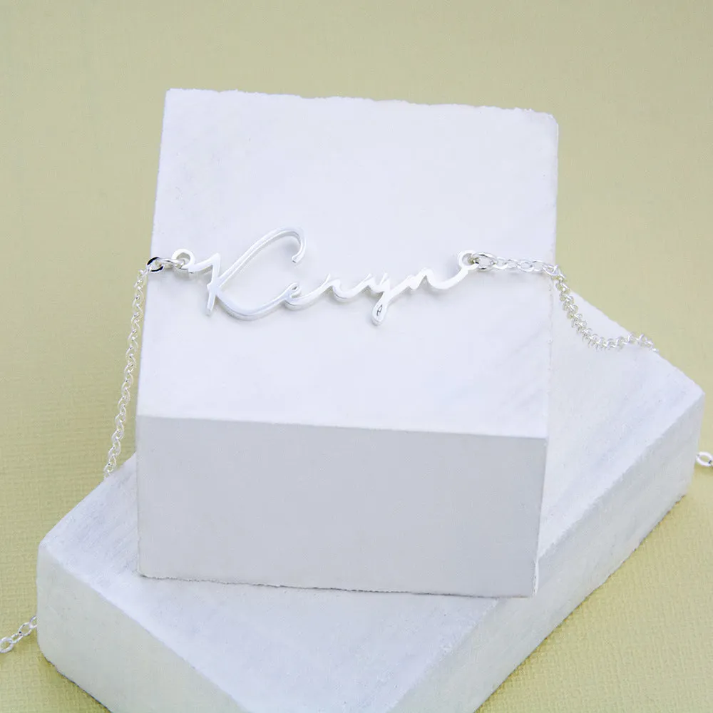Exquisite and Noble Customizable Name Design Versatile Necklace