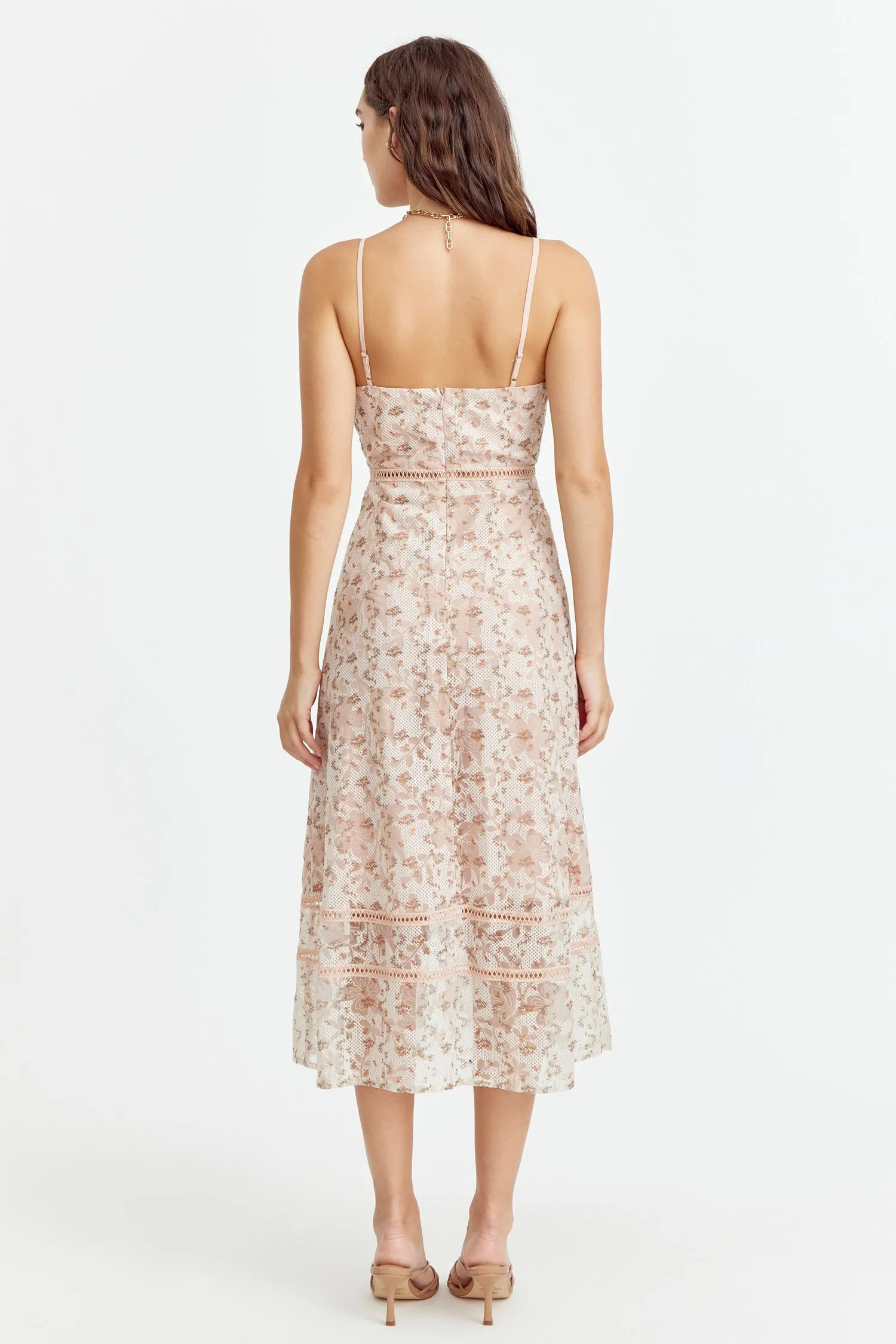 Fernanda Lace Midi Dress