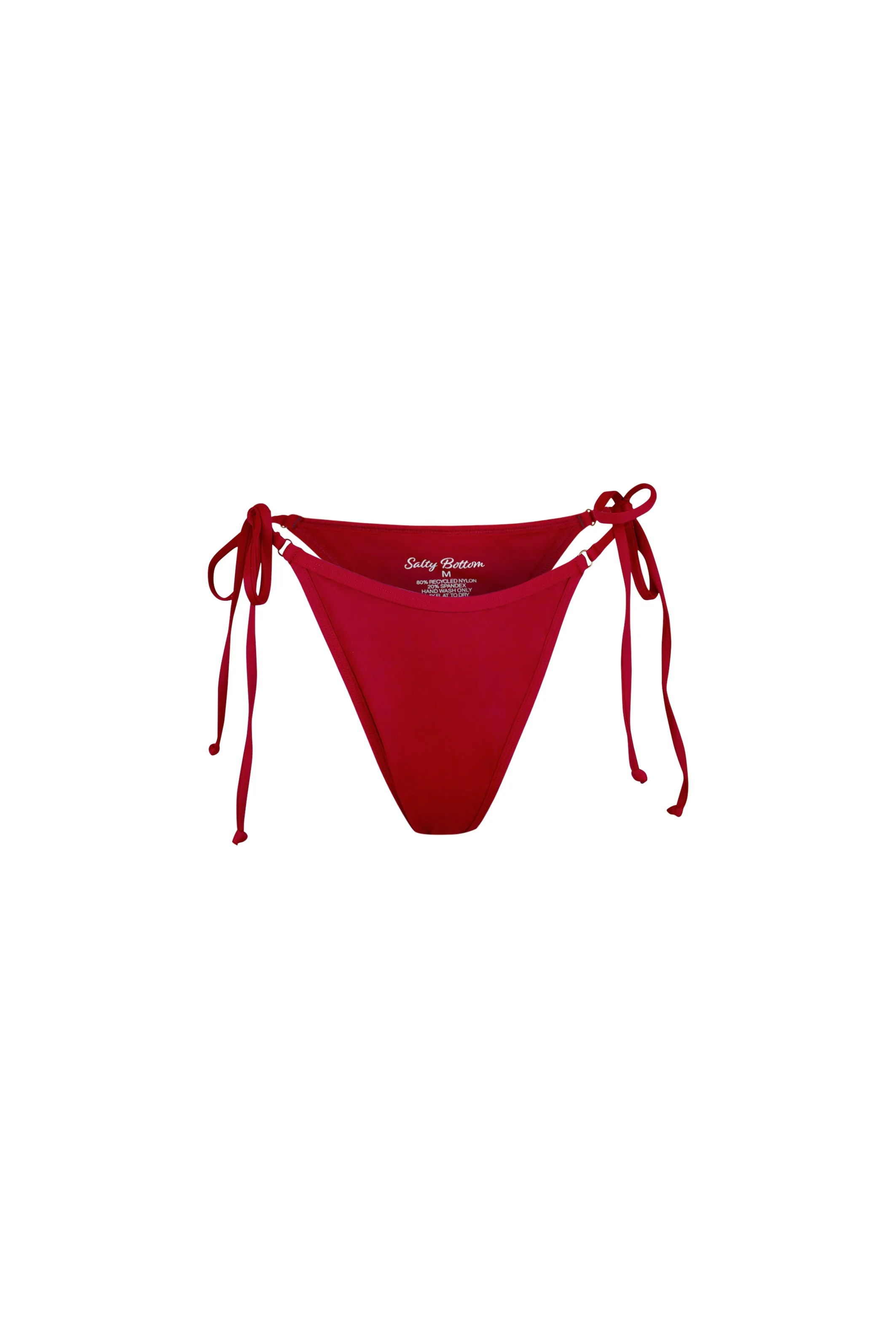 Fiji Skimpy String Bikini Bottom - Wine