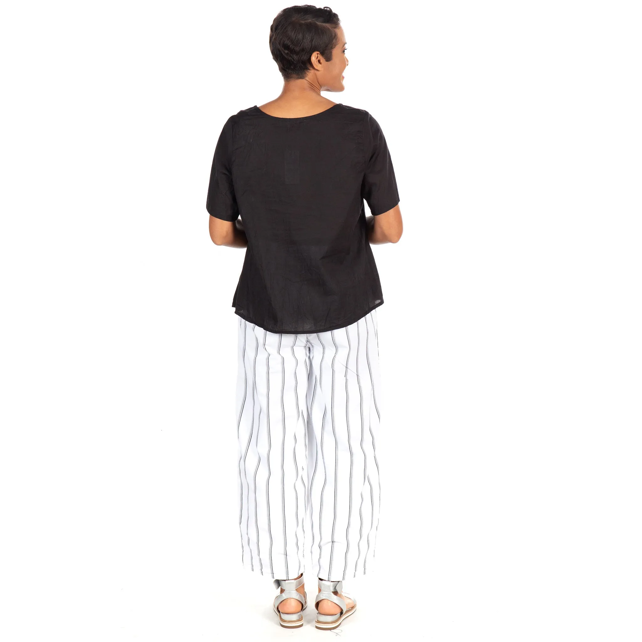 FINAL SALE CV143 Metro Pant in Goldman Stripe*