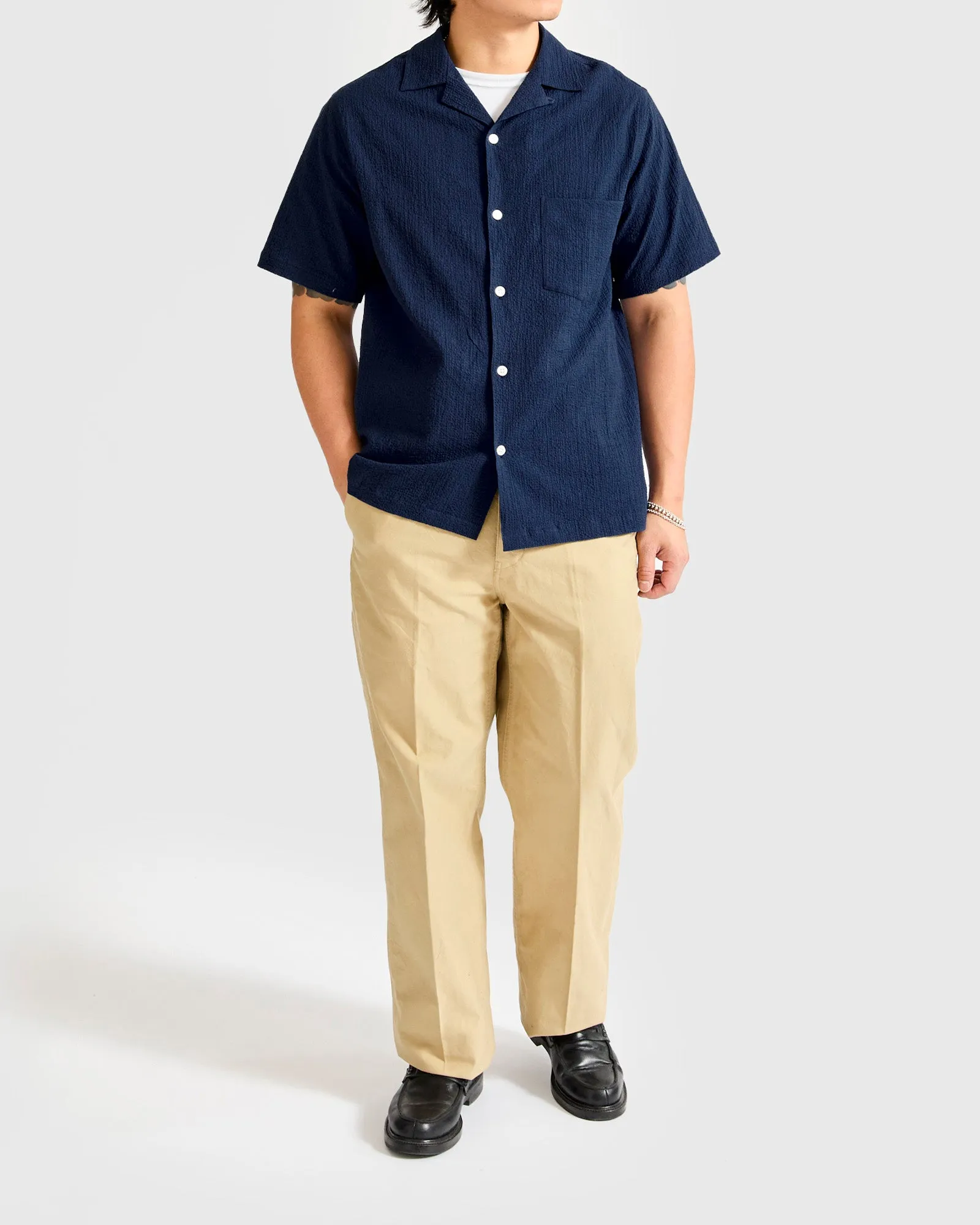 Flamé Shirt in Navy