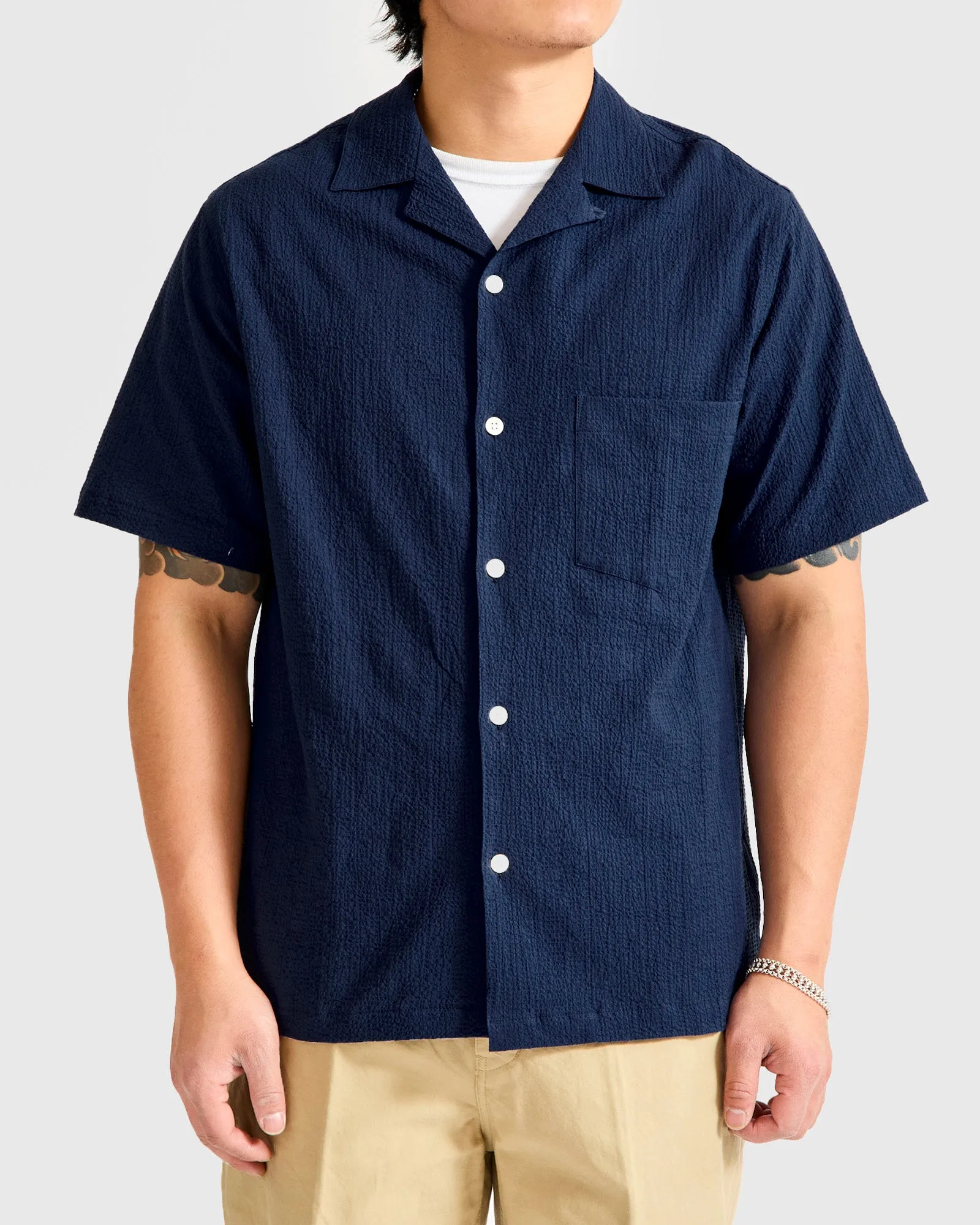 Flamé Shirt in Navy
