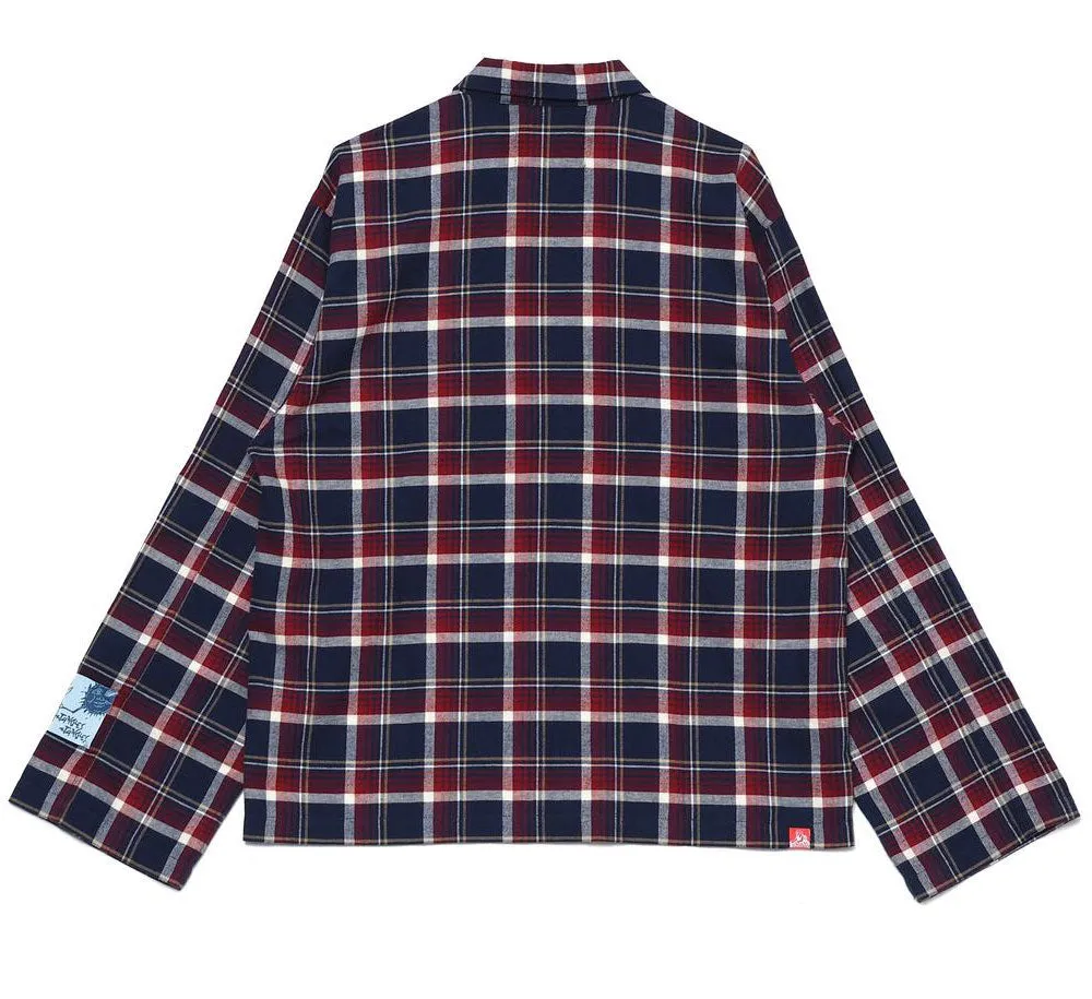 FLANNEL 'MINIMAL WORK-WEAR' SHIRT JACKET