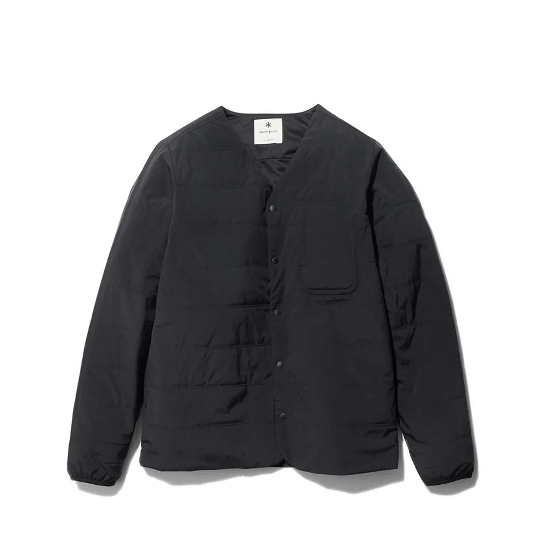 Flexible Insulated Cardigan Black