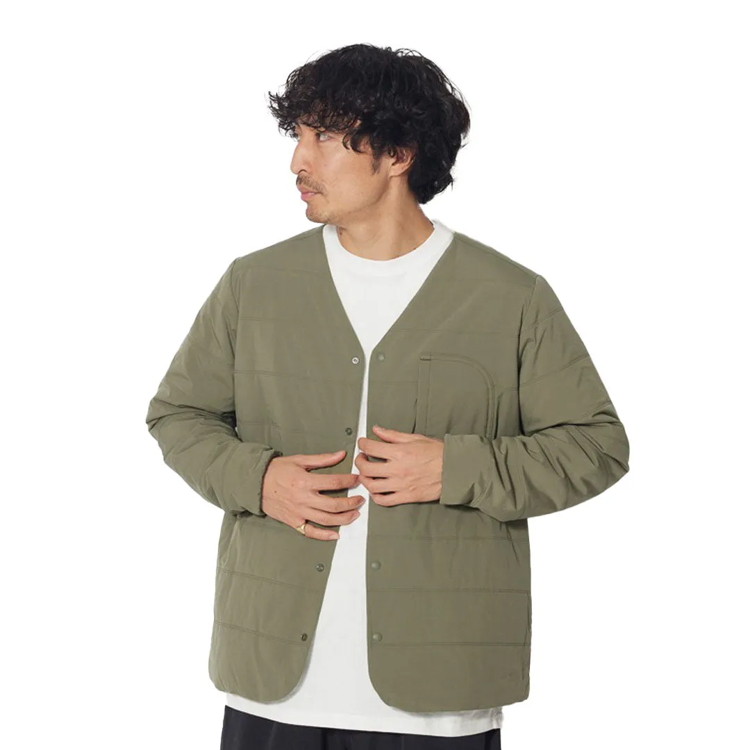 Flexible Insulated Cardigan Olive