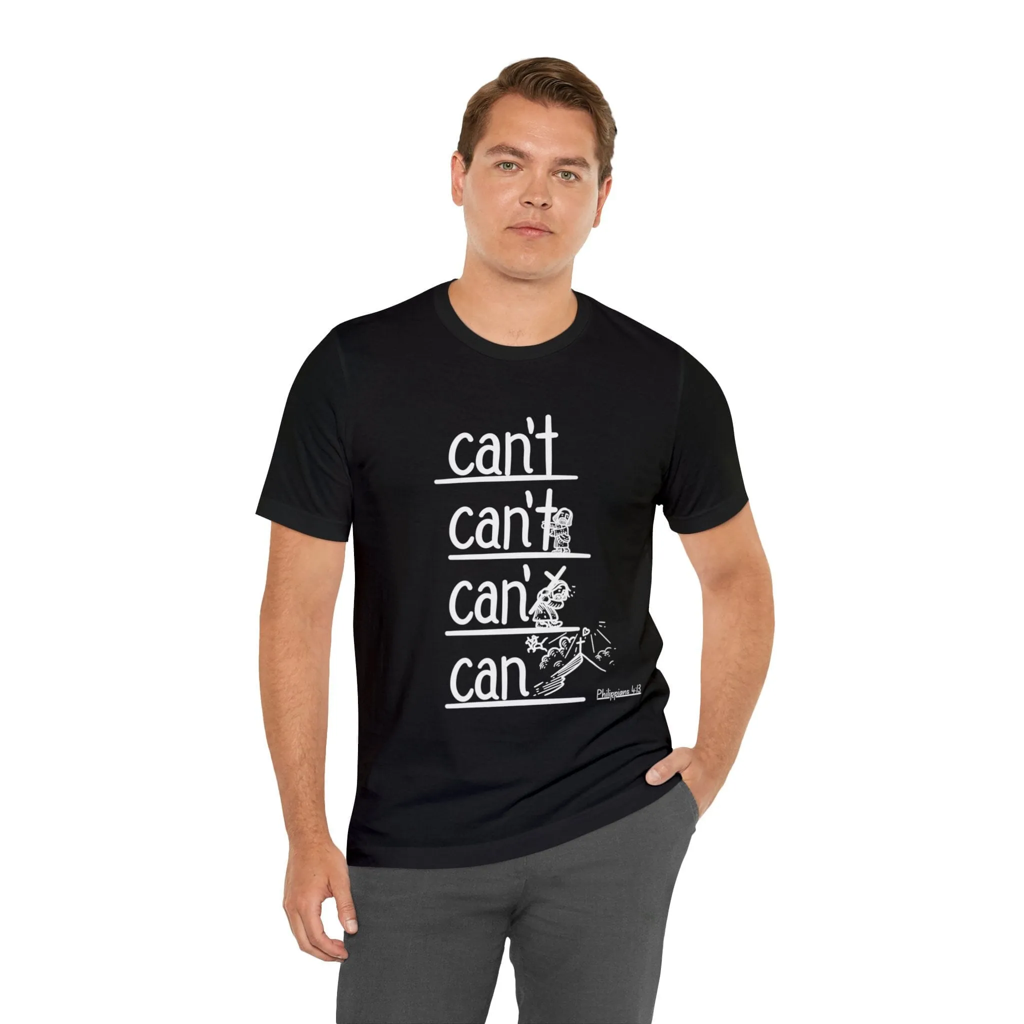 Fuerza Divina Manifestada: Camiseta Unisex Inspiracional de Edición Limitada Filipenses 4:13