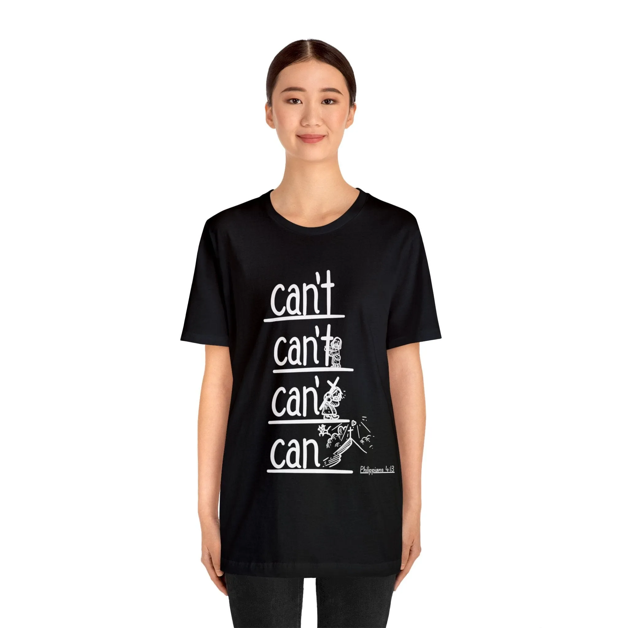 Fuerza Divina Manifestada: Camiseta Unisex Inspiracional de Edición Limitada Filipenses 4:13