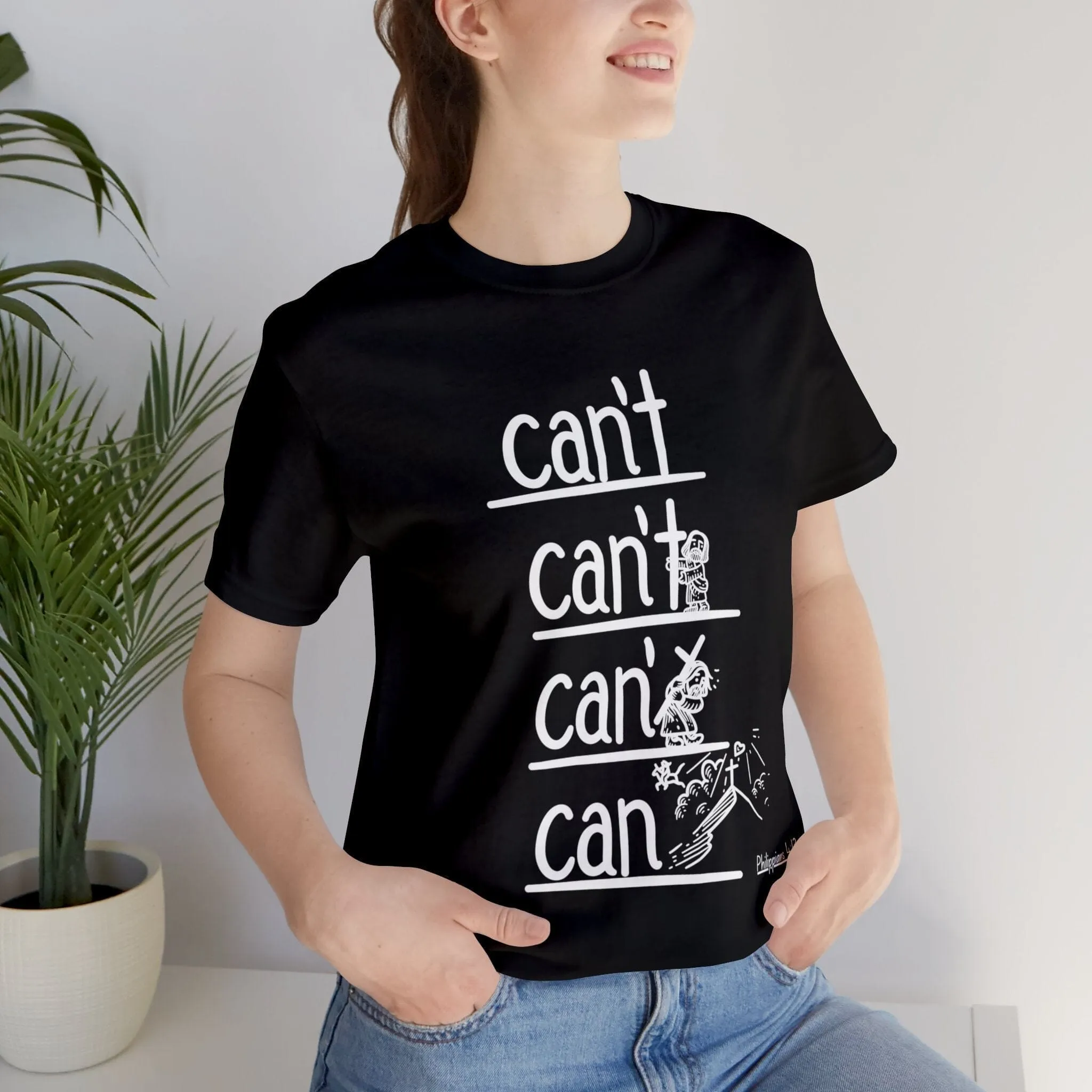 Fuerza Divina Manifestada: Camiseta Unisex Inspiracional de Edición Limitada Filipenses 4:13