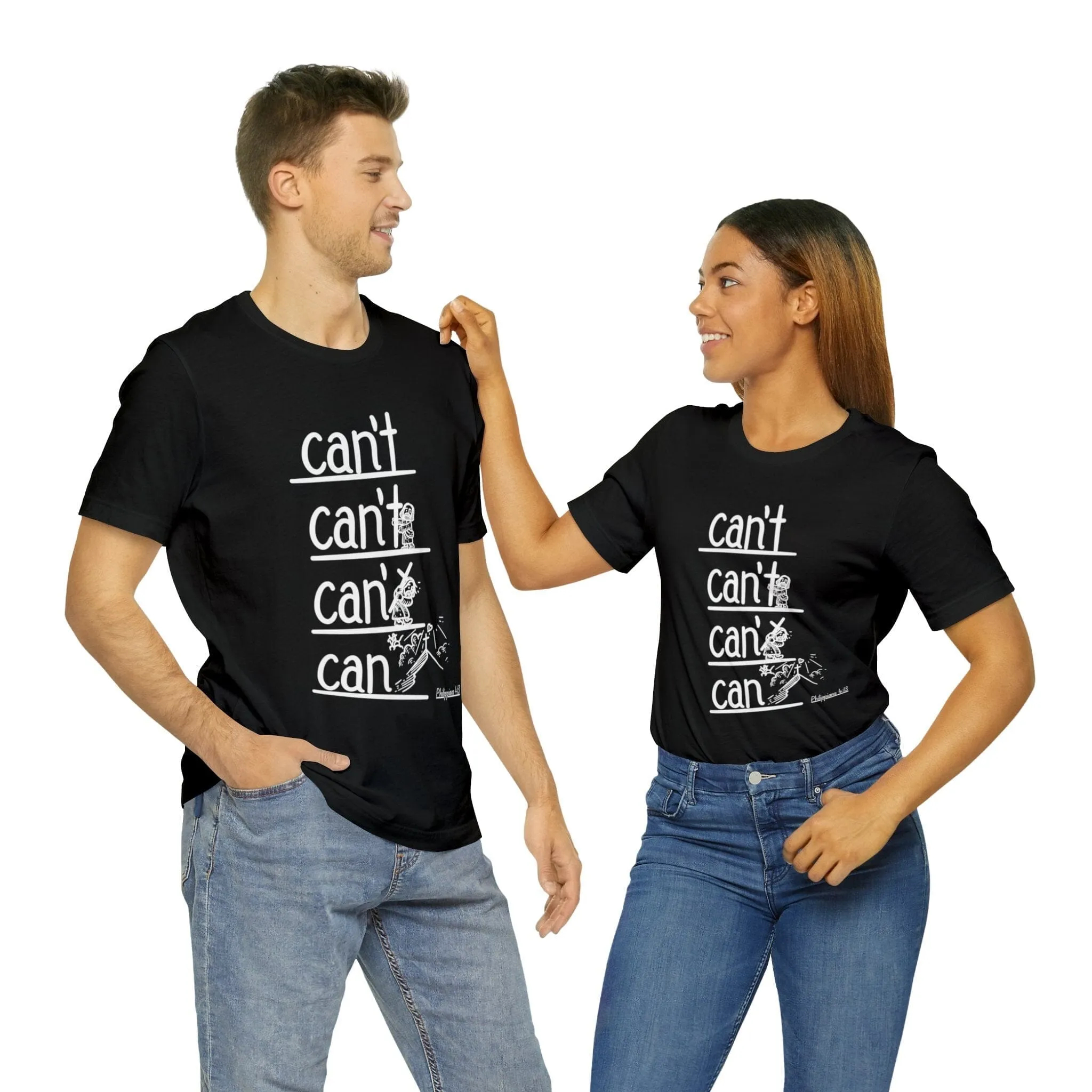 Fuerza Divina Manifestada: Camiseta Unisex Inspiracional de Edición Limitada Filipenses 4:13