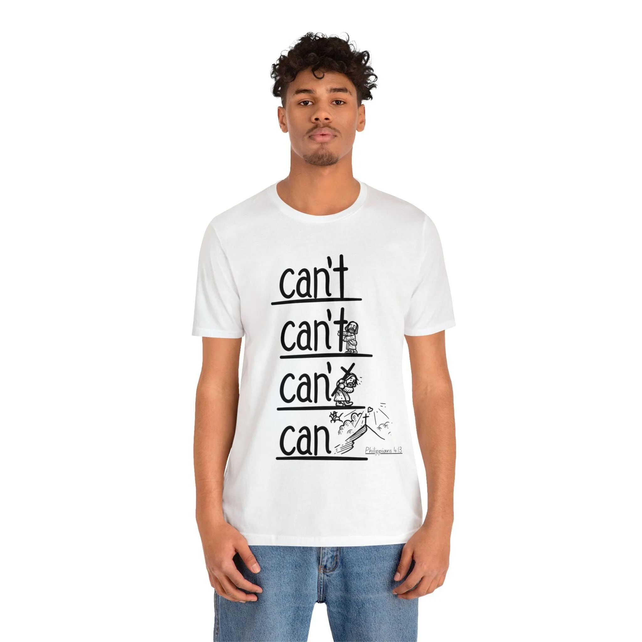 Fuerza Divina Manifestada: Camiseta Unisex Inspiracional de Edición Limitada Filipenses 4:13
