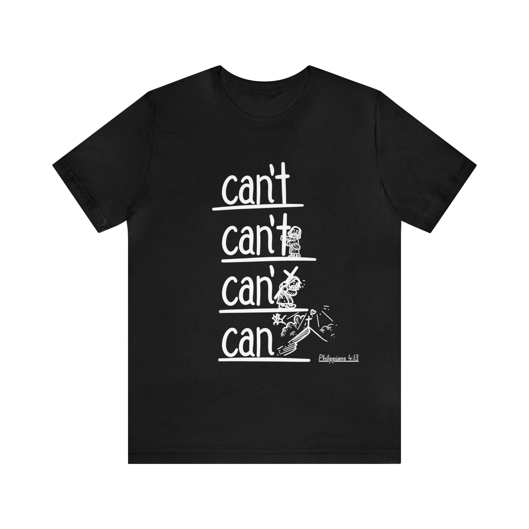 Fuerza Divina Manifestada: Camiseta Unisex Inspiracional de Edición Limitada Filipenses 4:13