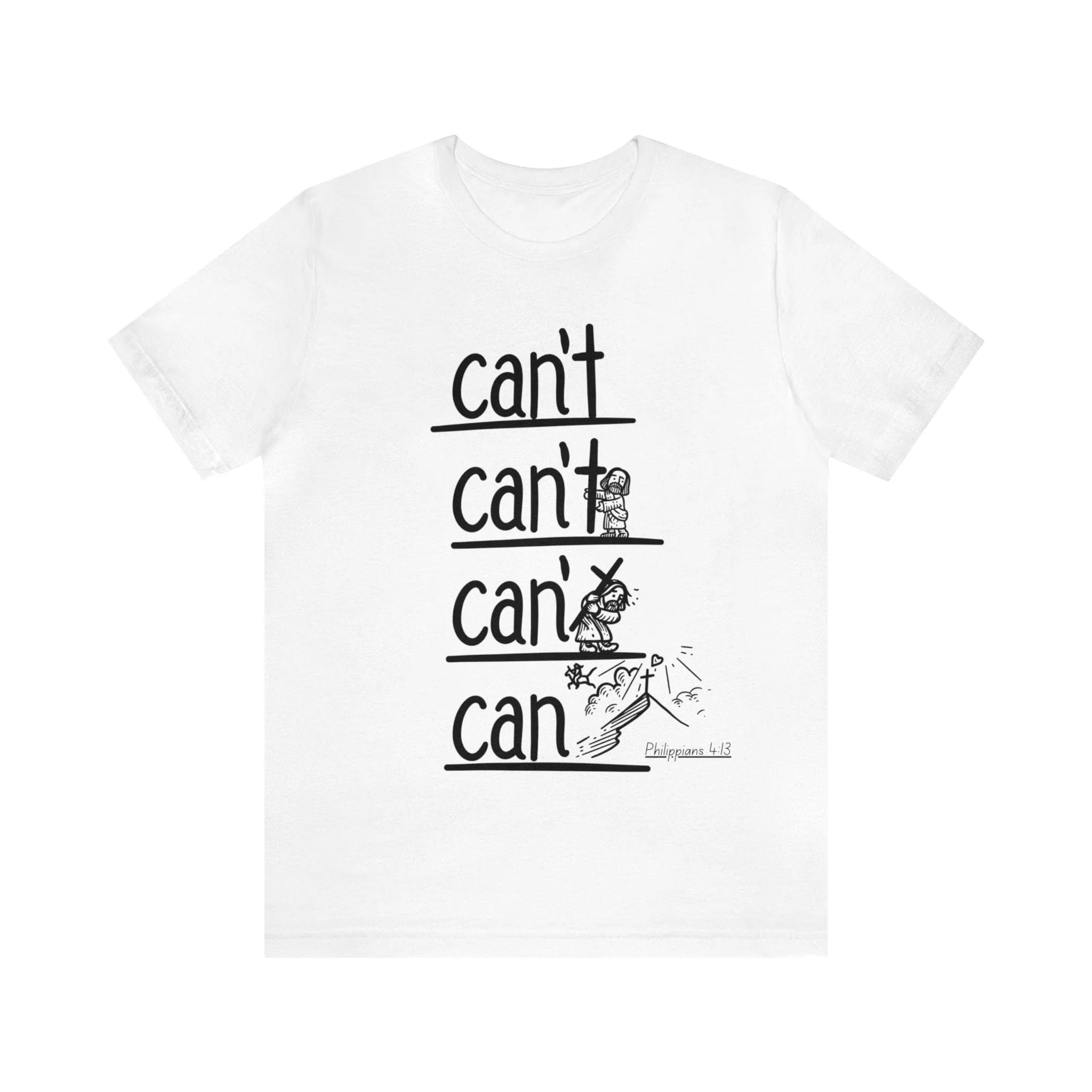Fuerza Divina Manifestada: Camiseta Unisex Inspiracional de Edición Limitada Filipenses 4:13