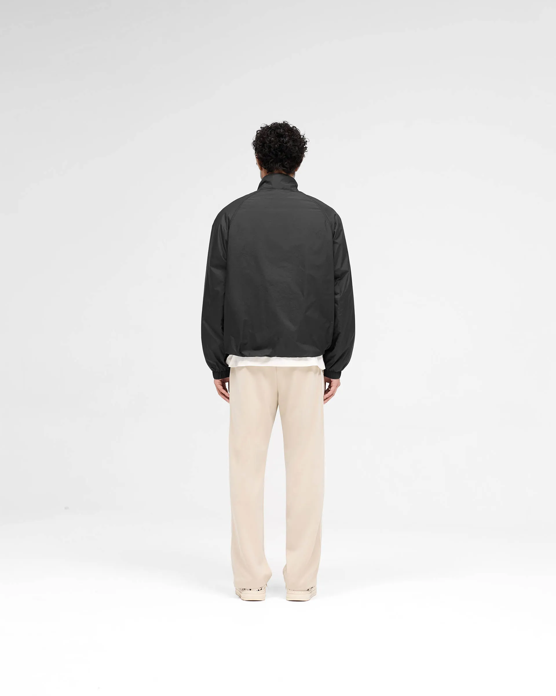 Funnel Neck Jacket - Black