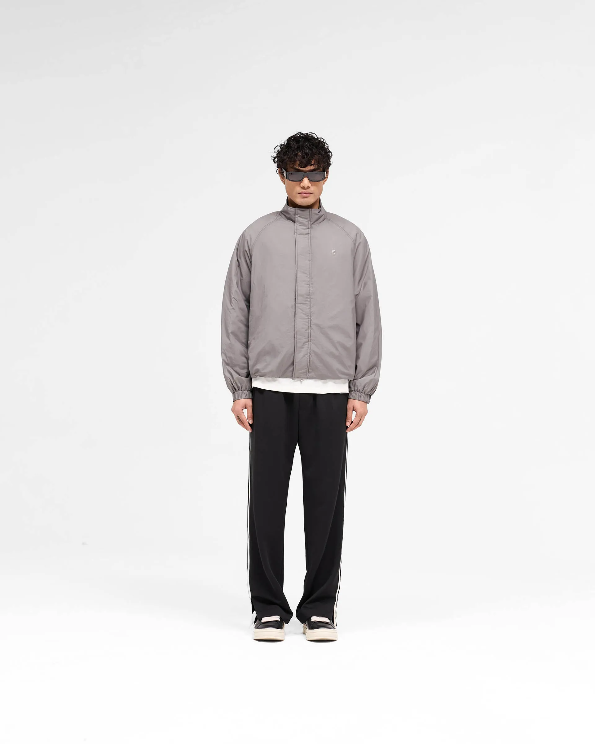 Funnel Neck Jacket - Stone