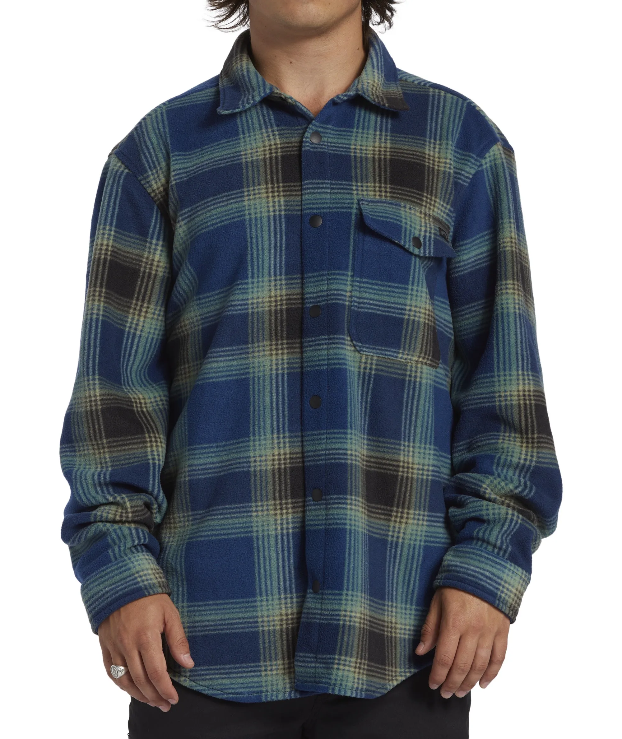 Furnace Flannel - Dark Blue