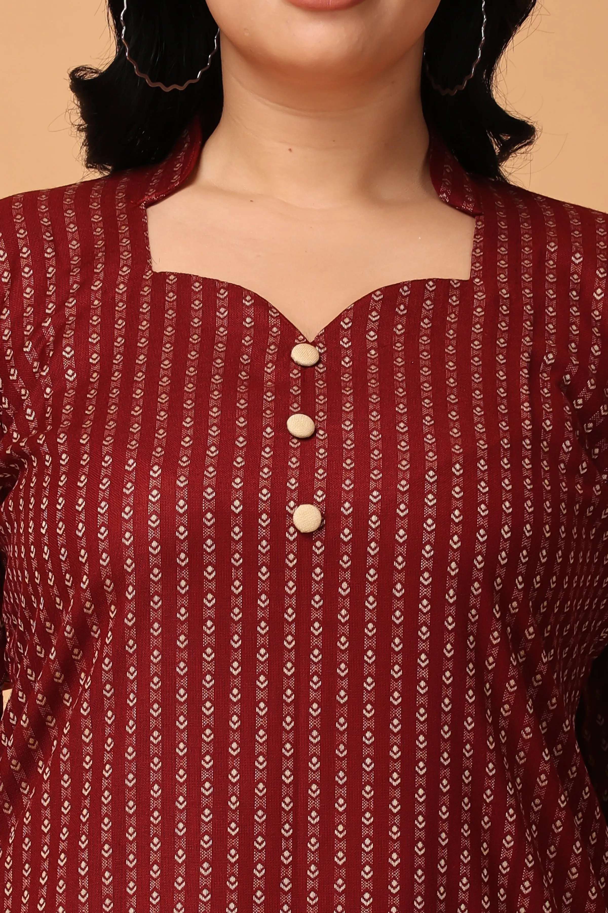 Furnace Flow Woollen Kurta