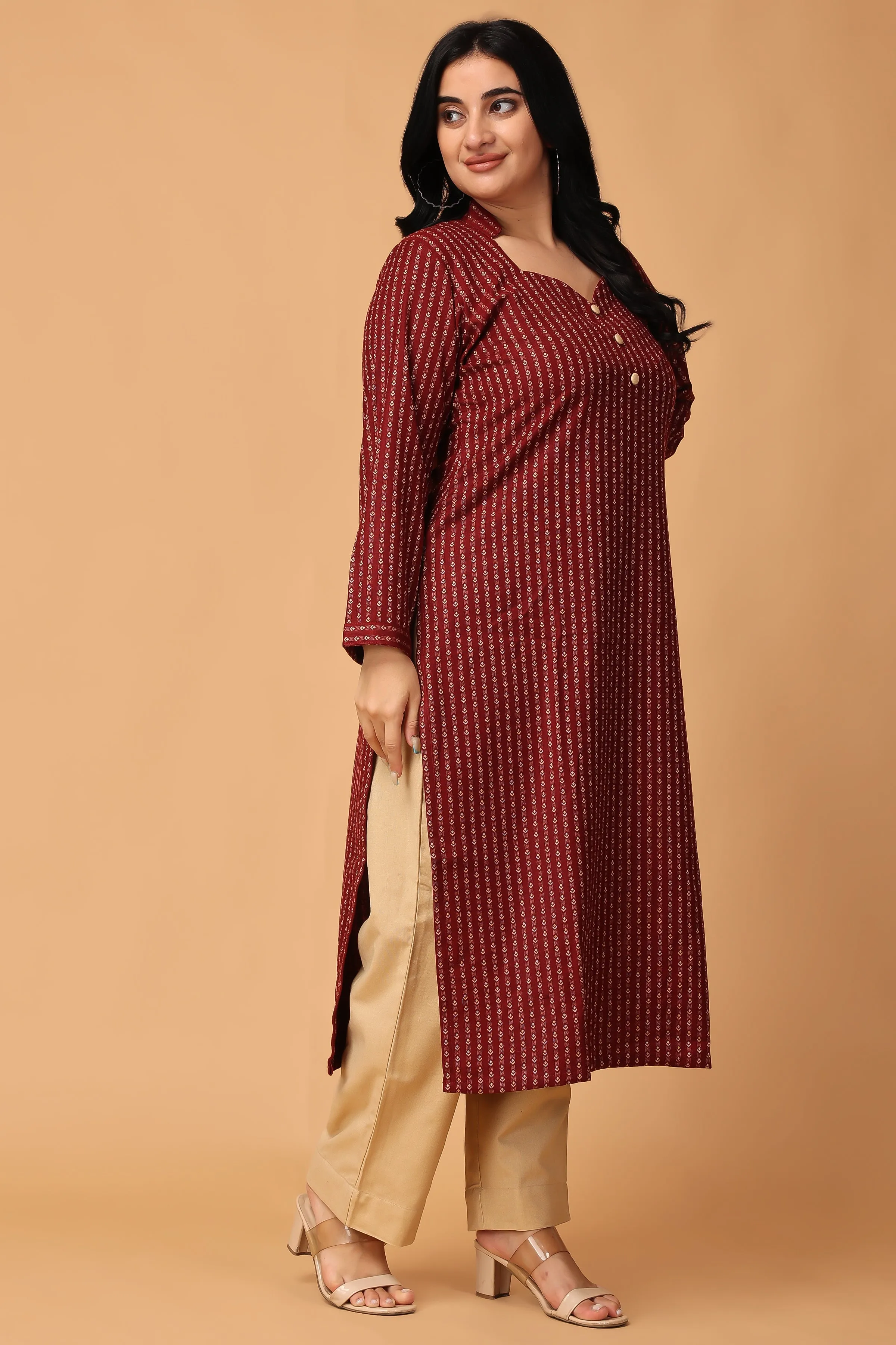 Furnace Flow Woollen Kurta