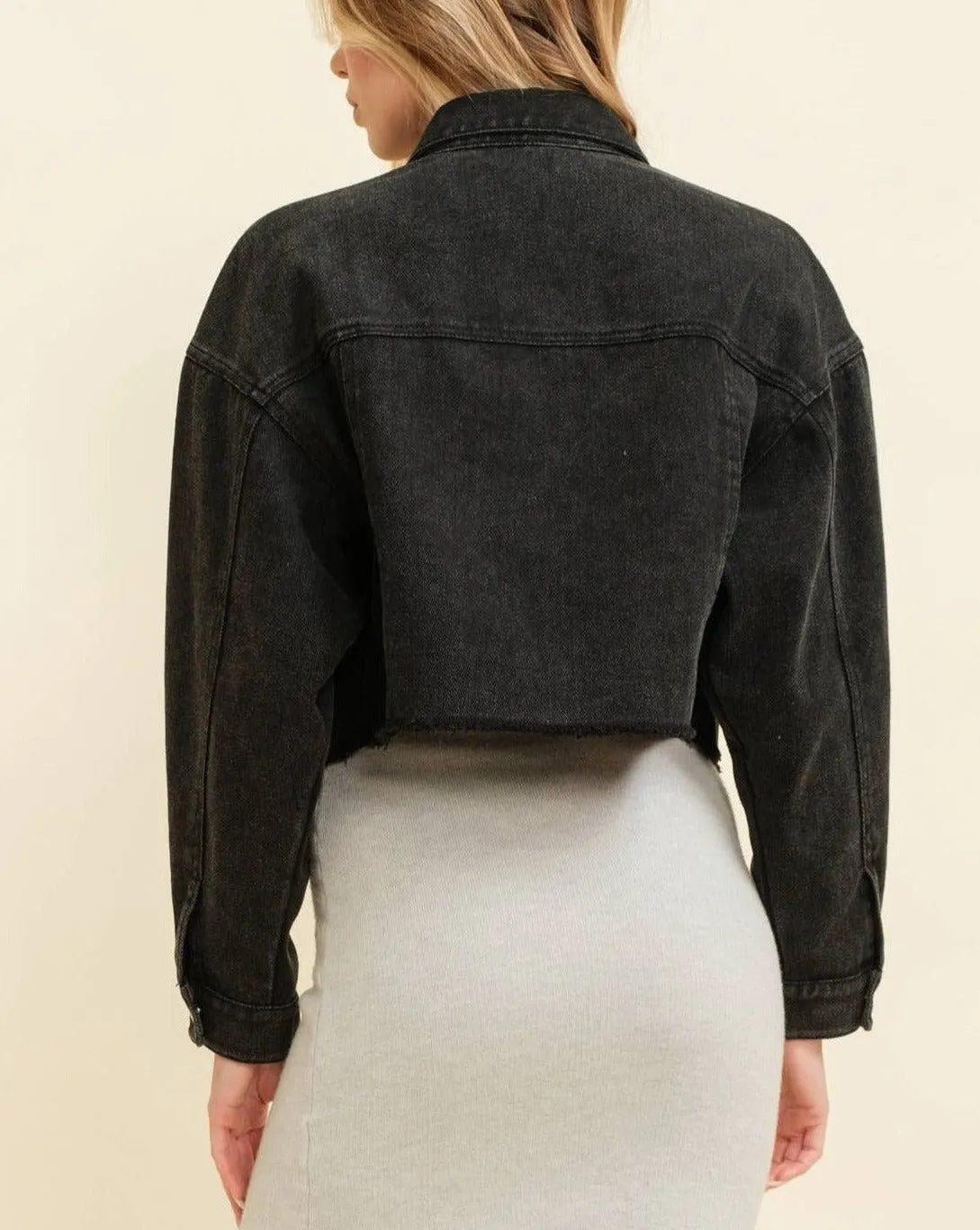 Gabriella long sleeve denim jacket
