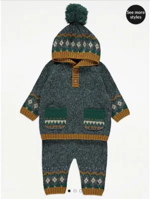 George Woolen Hooded shirt & Trouser
