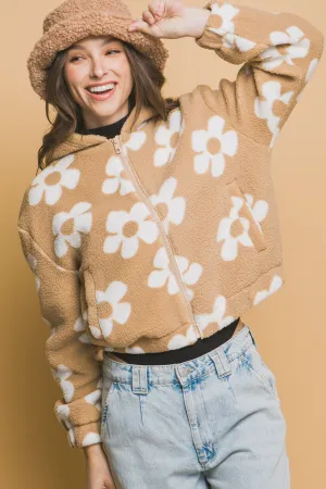 Gift Giving Jacket in Tan