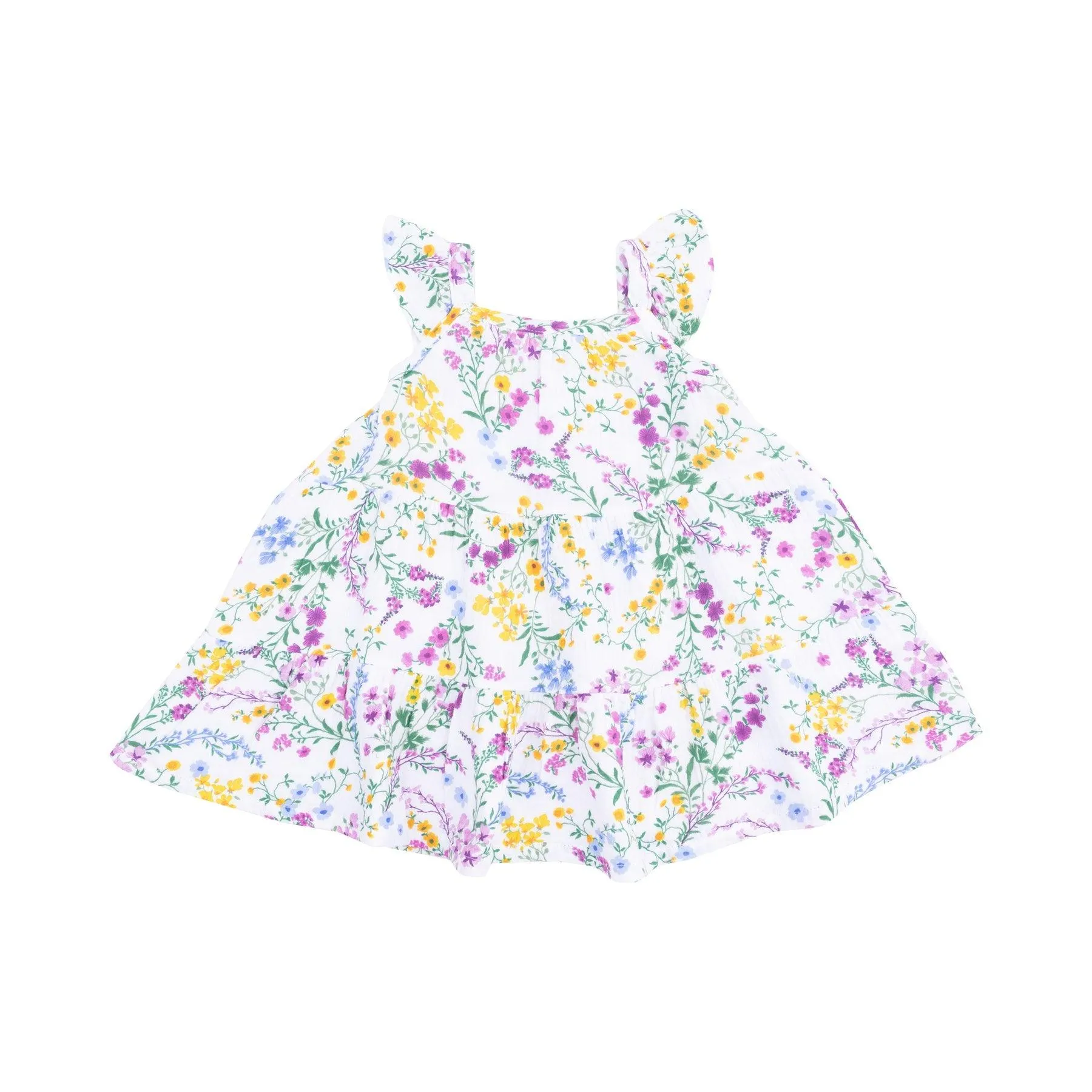 Girls Dresses | Twirly Sundress - Cottage Climbing Floral | Angel Dear