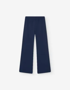 Girls Lightweight Fleece Flare Pants