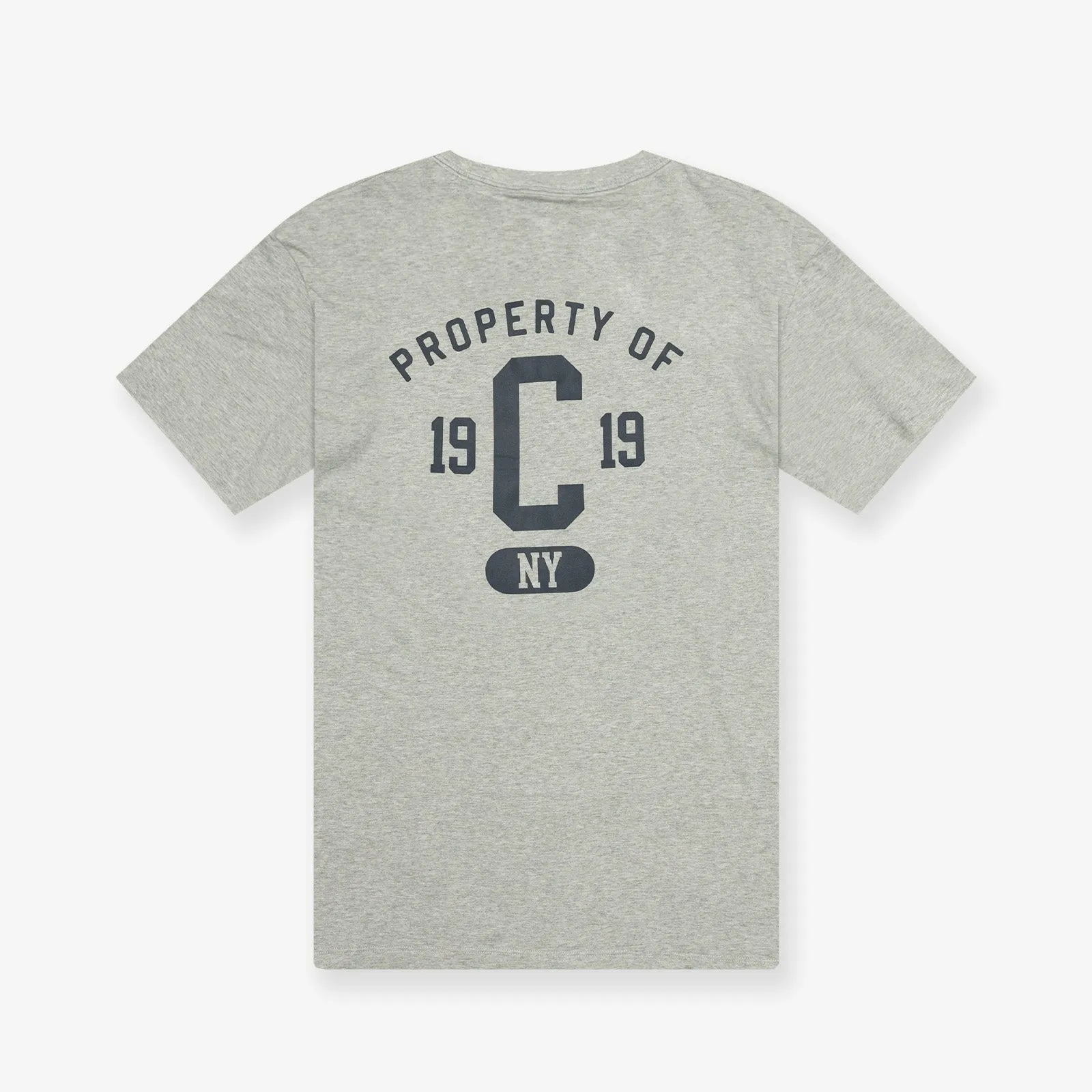 Graphic Big C T-Shirt - Grey Marle